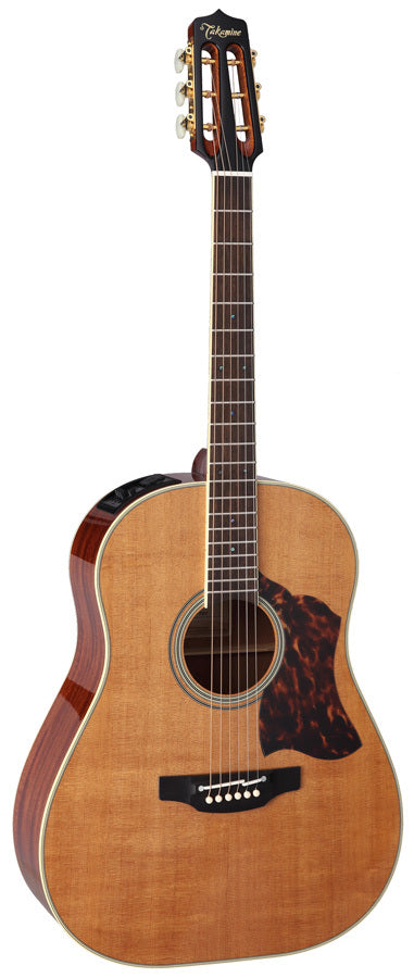 Takamine Thermal Top Series Round Shoulder Acoustic Electric Guitar - Natural Gloss Finish