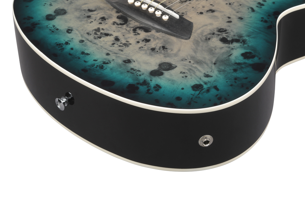 Ibanez TCY10PA Acoustic Guitar - Cosmic Blue Starburst High Gloss