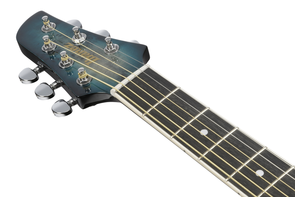 Ibanez TCY10PA Acoustic Guitar - Cosmic Blue Starburst High Gloss