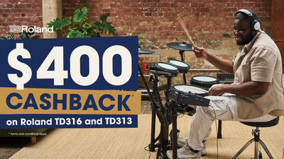 Roland TD313 / TD316 Cashback Offer!*