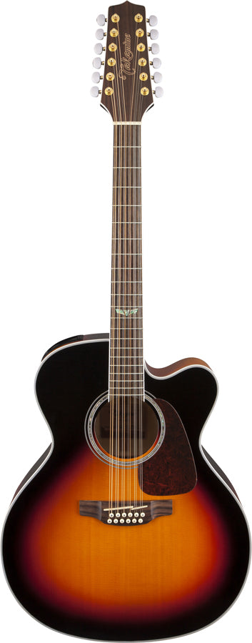 Takamine G70 Series 12 String Jumbo Acoustic Electric Guitar - Brown Sunburst
