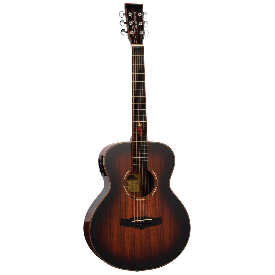 Tanglewood TWX1-E-K Winterleaf Pro Exotic Mini Acoustic Electric Guitar