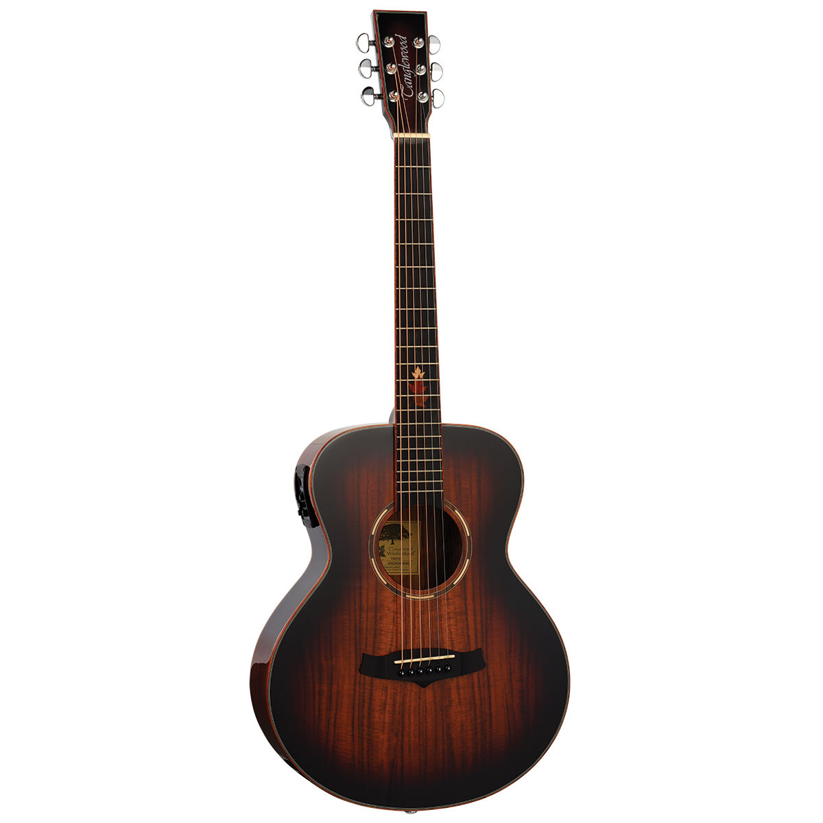 Tanglewood TWX1-E-K Winterleaf Pro Exotic Mini Acoustic Electric Guitar