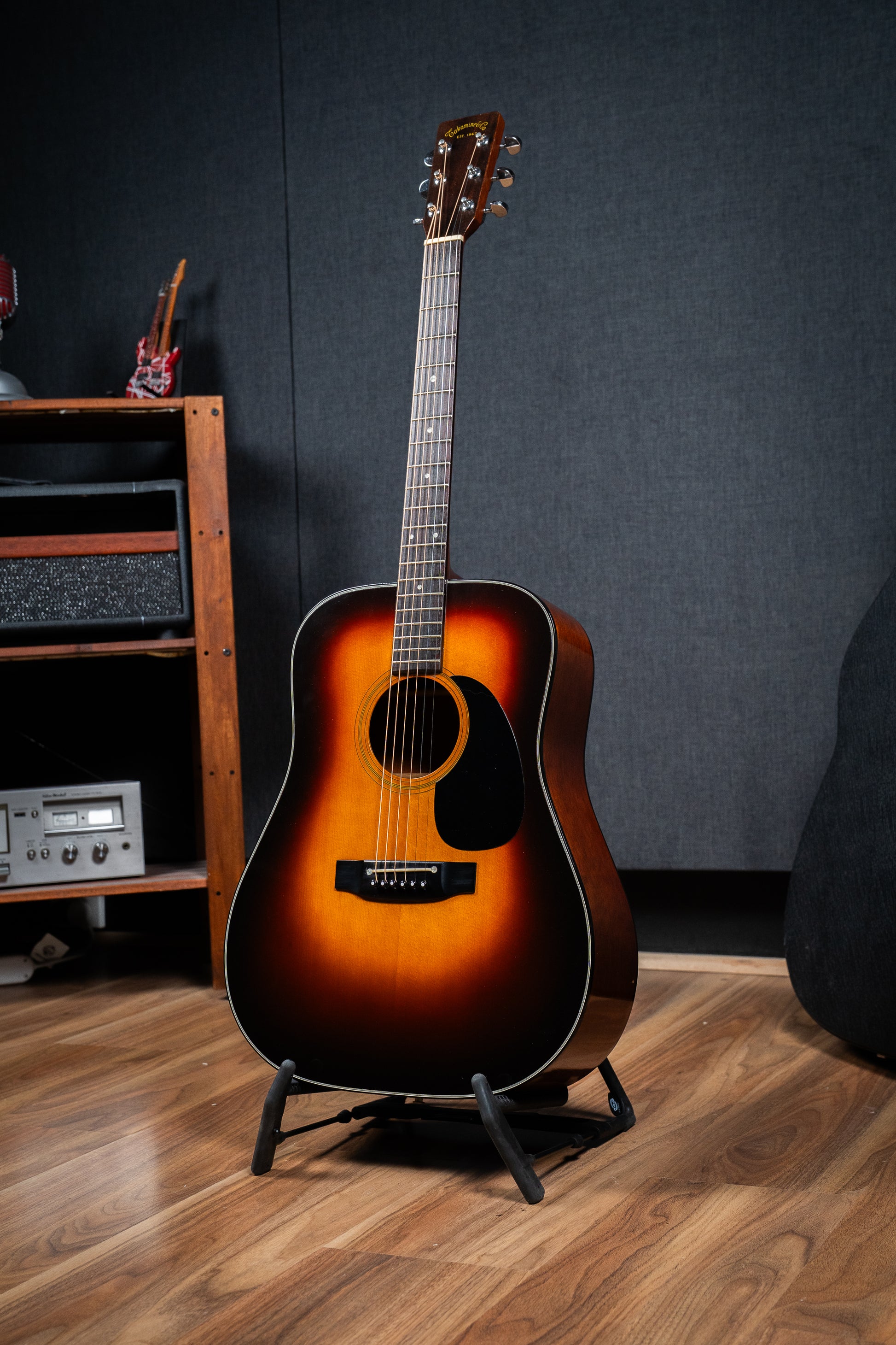 Takamine 1982 EF-340 SD – Brown Sunburst - Pre-Owned