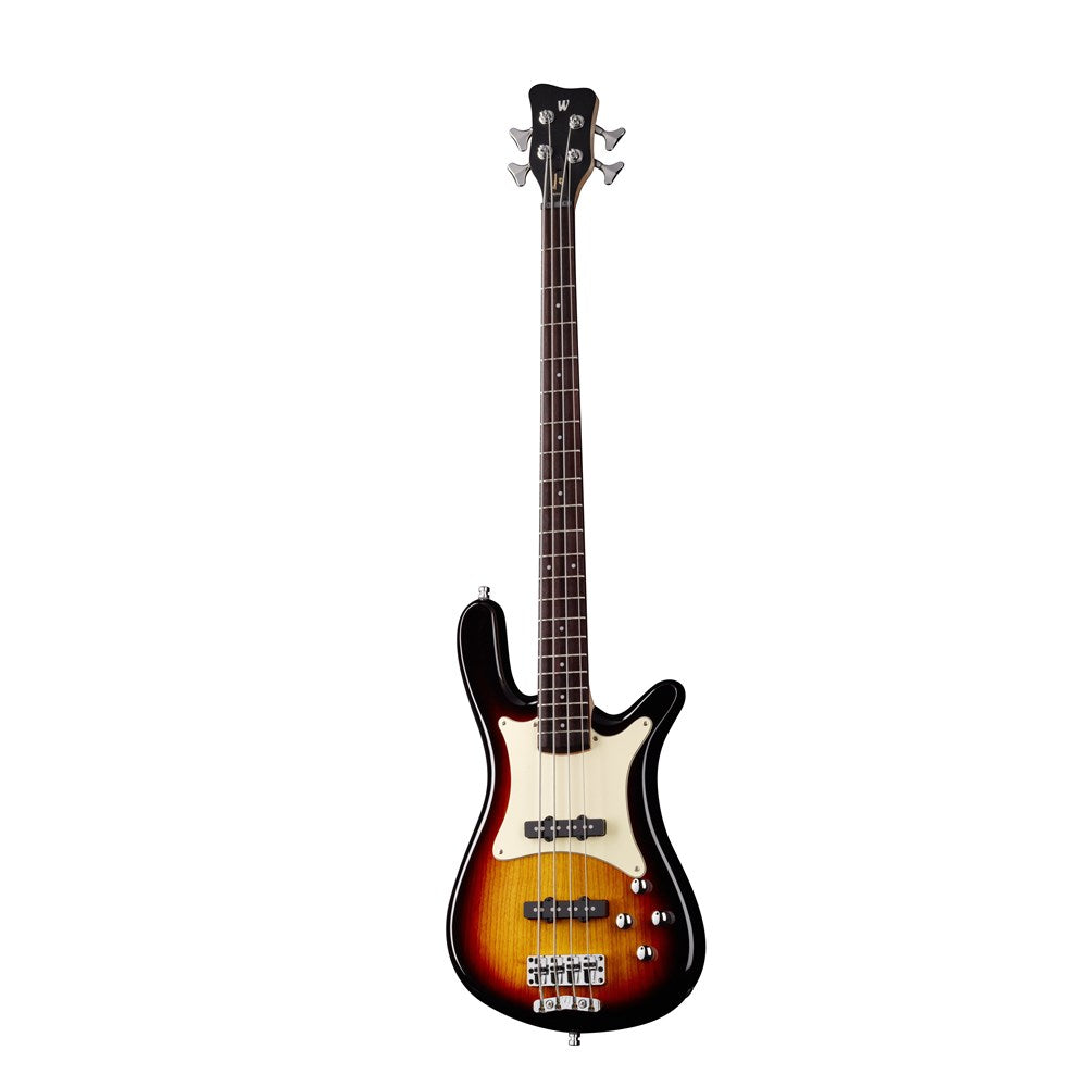 Warwick TeamBuilt Pro Series Streamer CV 4-String - Vintage Sunburst Transparent High Polish