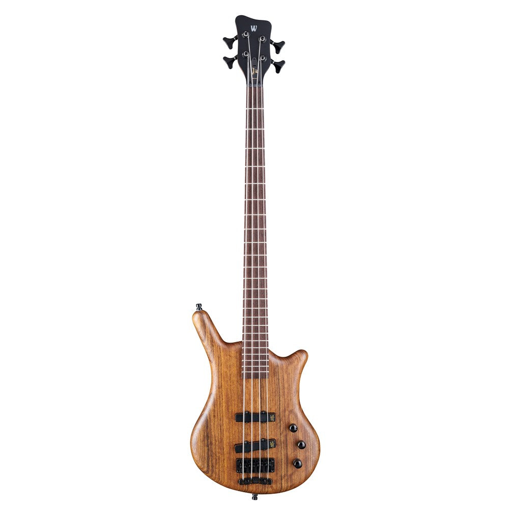 Warwick Teambuilt Pro Series Thumb BO 4-String Bass w/Gigbag - Black HW - Natural Transparent Satin