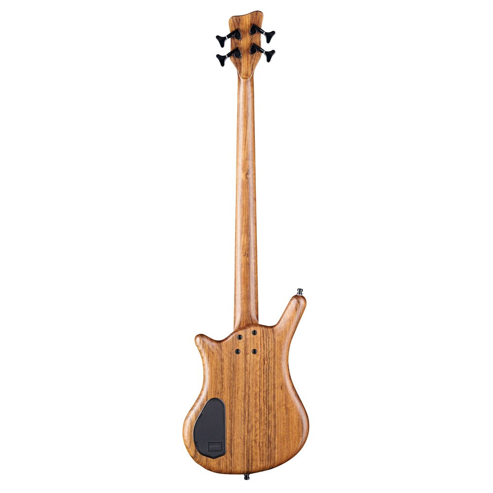 Warwick Teambuilt Pro Series Thumb BO 4-String Bass w/Gigbag - Black HW - Natural Transparent Satin