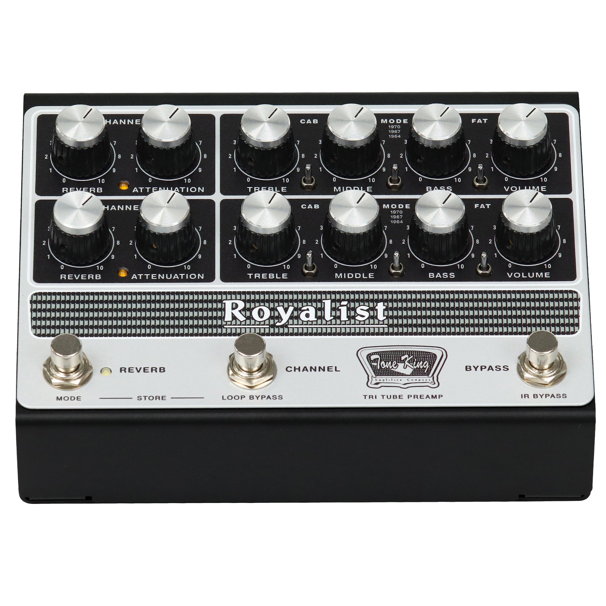 Tone King Royalist Tri-Tube Preamp Pedal