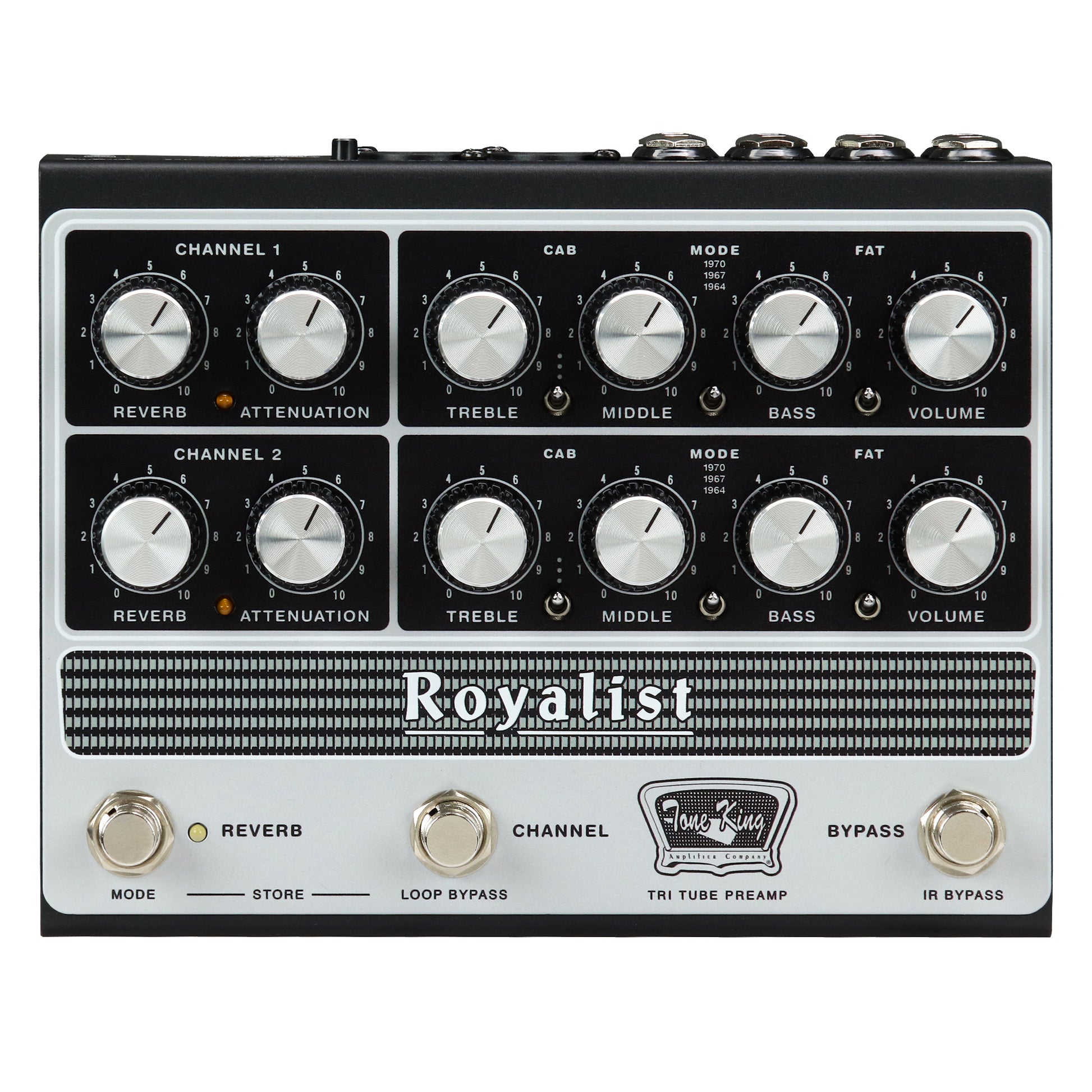 Tone King Royalist Tri-Tube Preamp Pedal