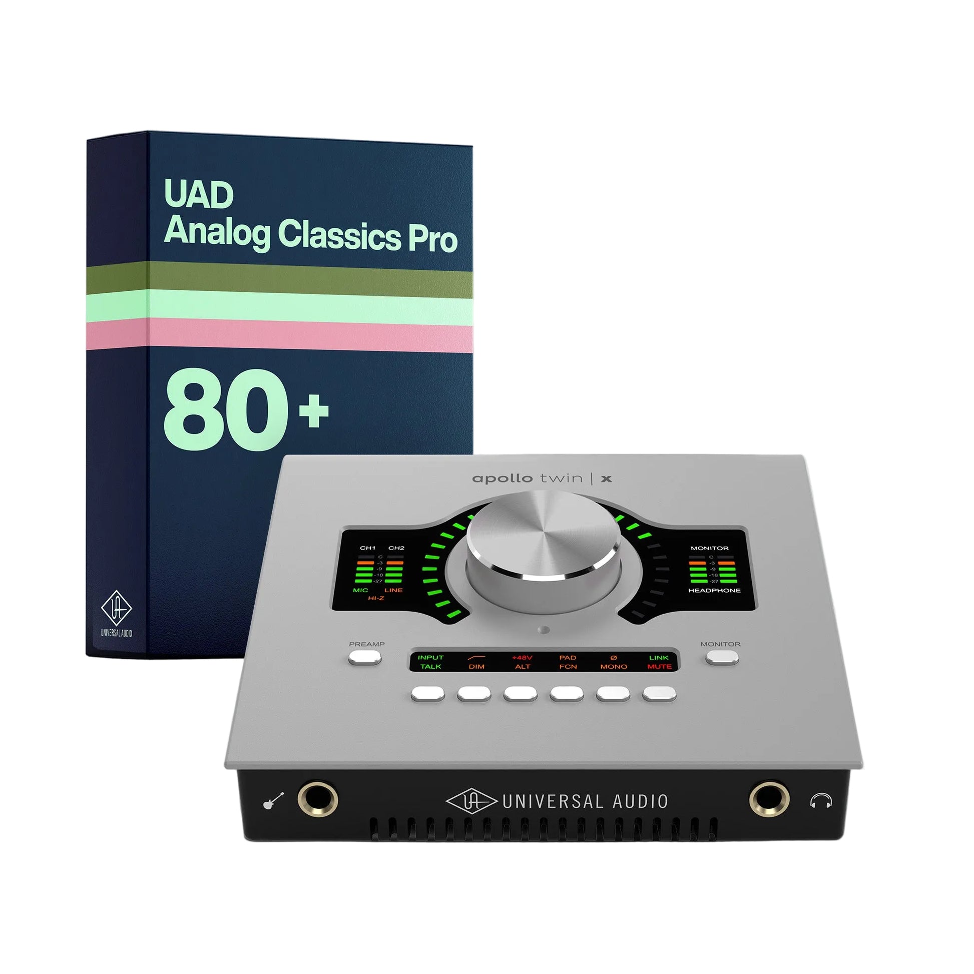 Universal Audio UA Apollo Twin X QUAD Gen 2 STU (Desktop/TB3/MAC/WIN)