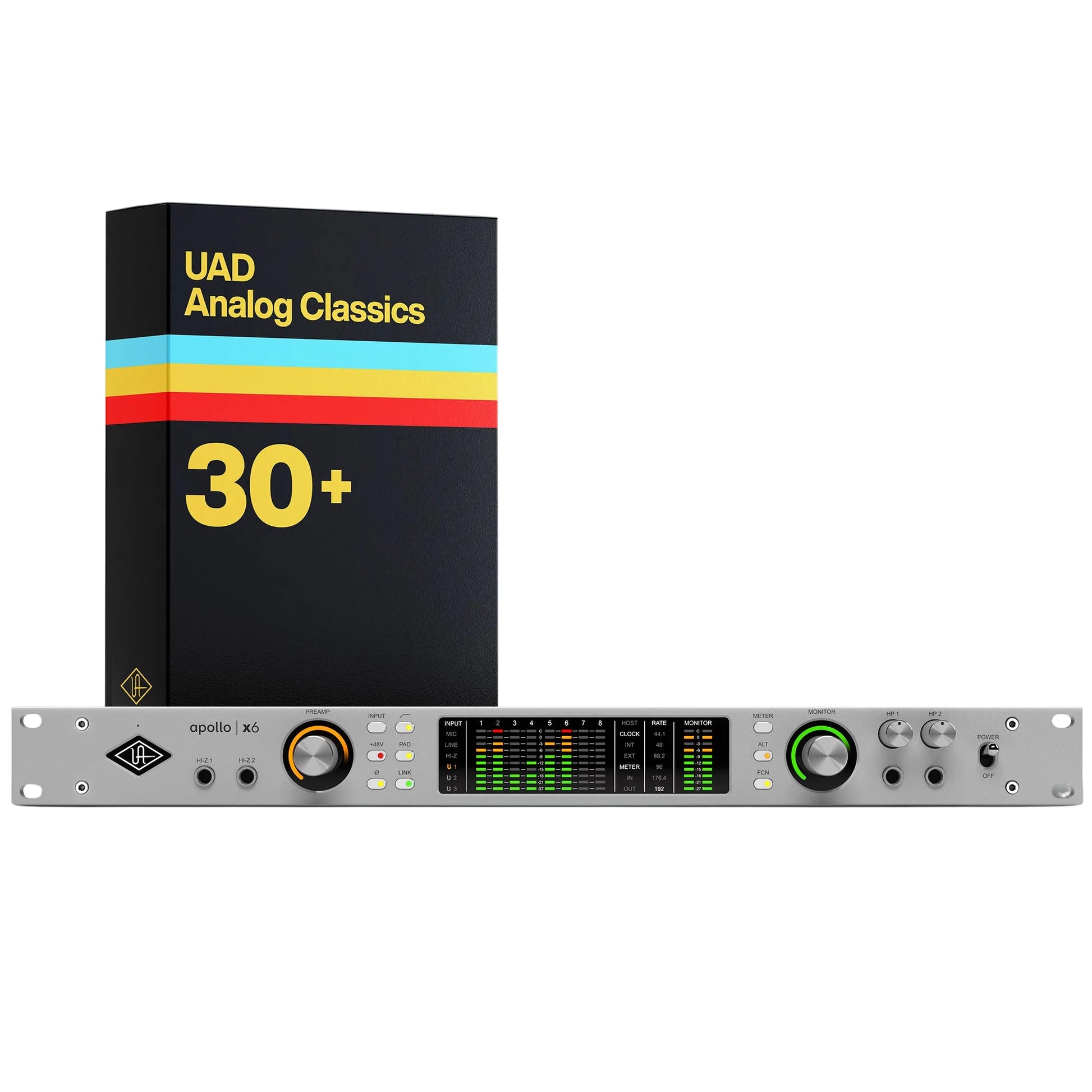 Universal Audio UA Apollo x6 Gen 2 ESS (Rack/TB3/MAC/WIN)