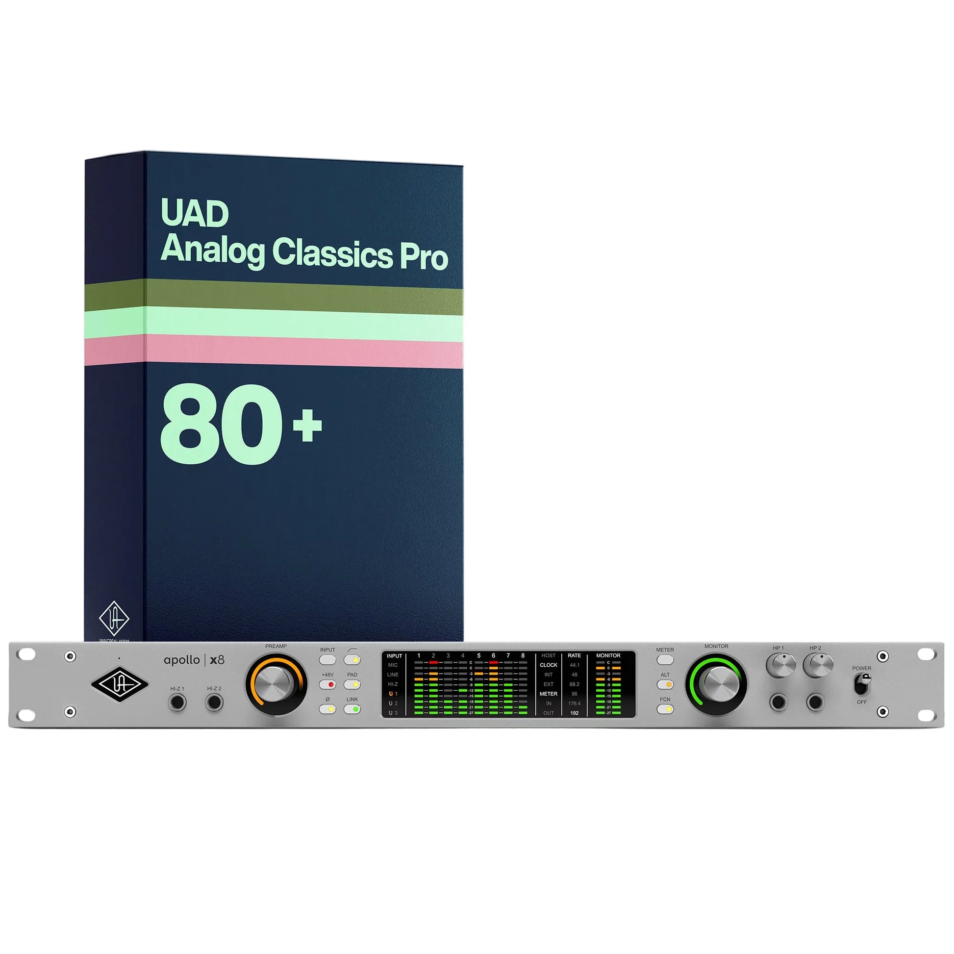 Universal Audio UA Apollo x8 Gen 2 STU (Rack/TB3/MAC/WIN)