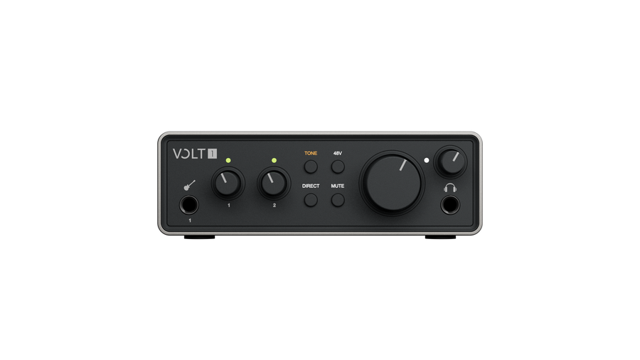 UA Volt 1 Gen 2 2-in/2-out USB  w/ 1 Mic Preamp & 1 Guitar Input (MAC/WIN)
