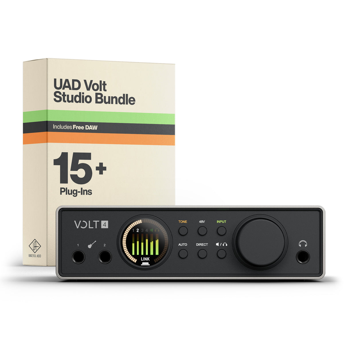 UA Volt 4 Gen 2 12-in/6-out USB  w/ 2 Mic Preamps & 2 Line Inputs (MAC/WIN)