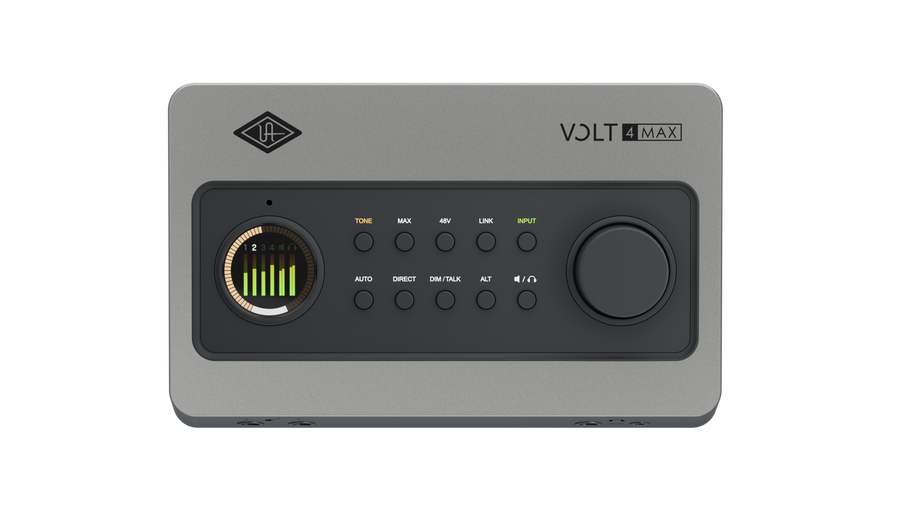 UA Volt 4 Max 12-in/6-out USB  w/ 2 Mic Preamps & 2 Line Inputs (MAC/WIN)