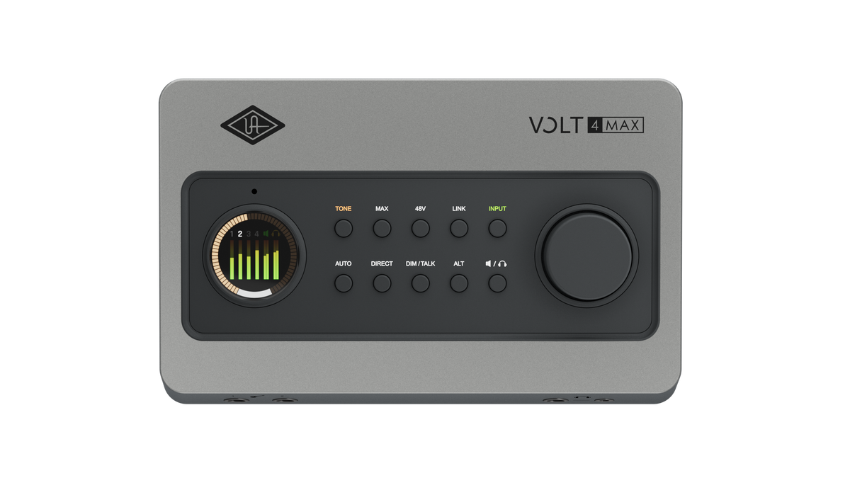 UA Volt 4 Max 12-in/6-out USB  w/ 2 Mic Preamps & 2 Line Inputs (MAC/WIN)
