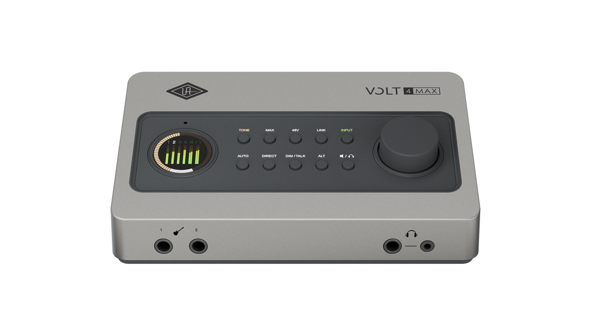 UA Volt 4 Max 12-in/6-out USB  w/ 2 Mic Preamps & 2 Line Inputs (MAC/WIN)