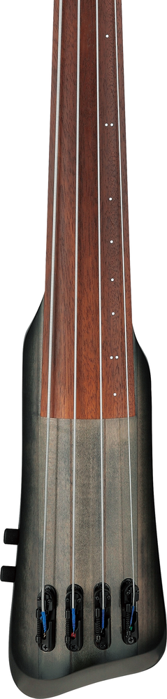 Ibanez UB804 Electric Bass - Black Ice Burst Low Gloss