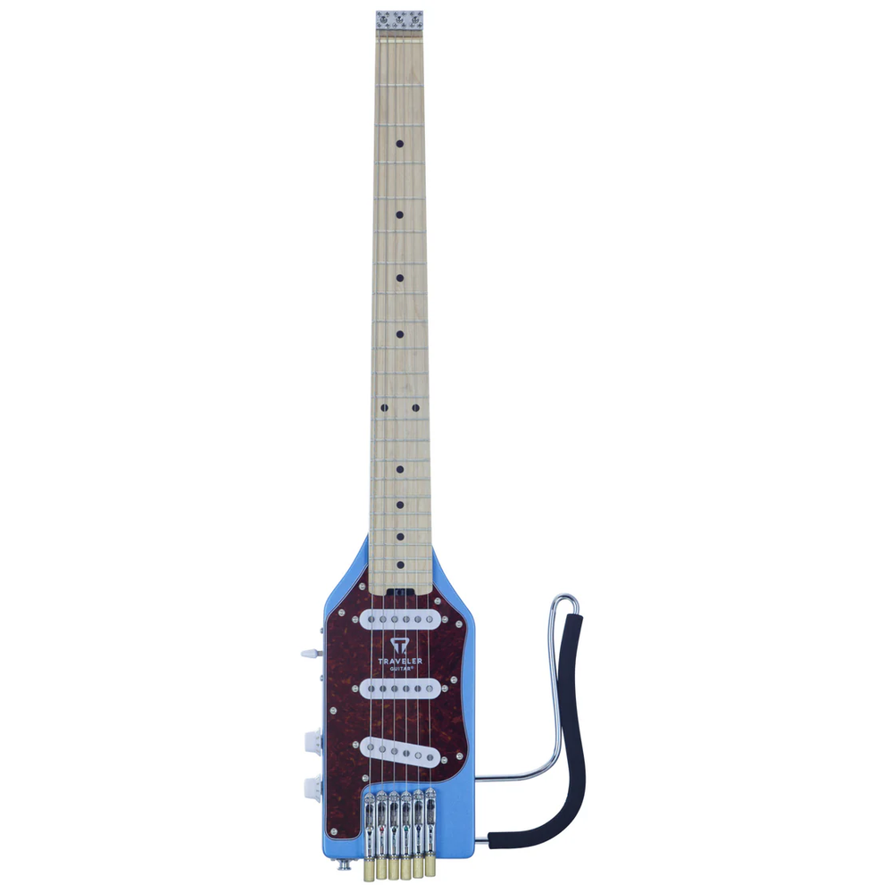 Traveler Guitar Ultra-Light Electric Deluxe - Satin Met Blue