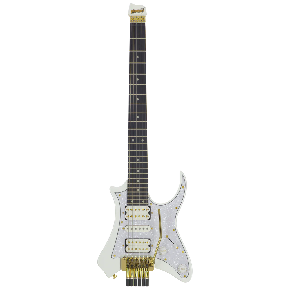 Traveler Guitar Vaibrant 88 Deluxe Headless - Frost White