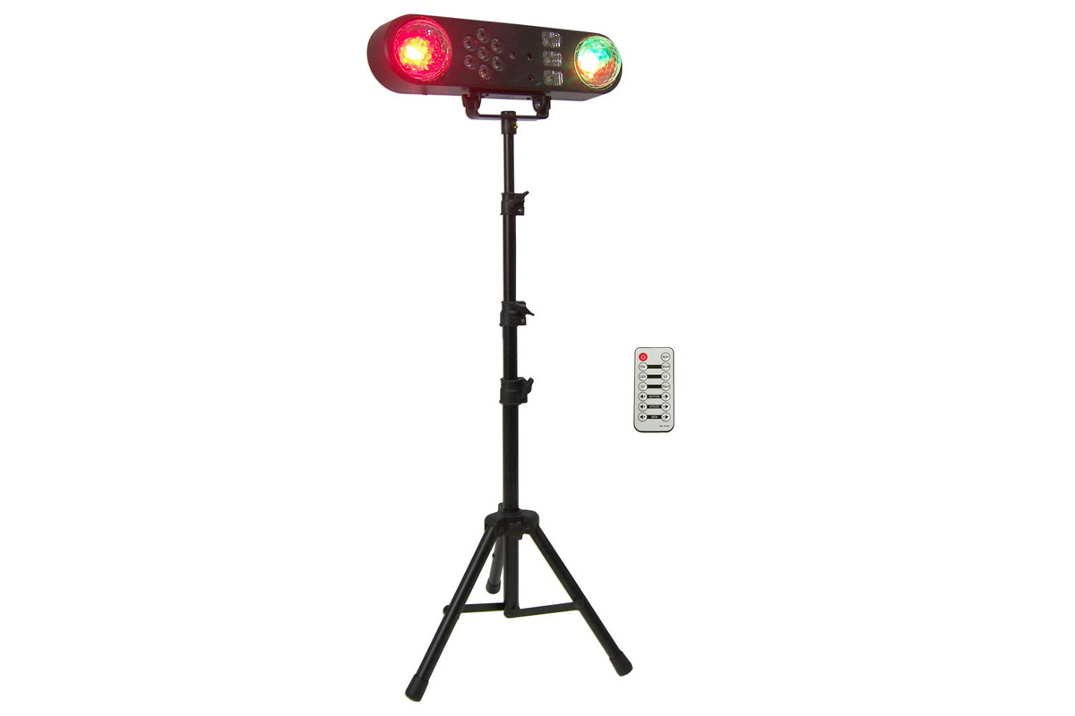Event Lighting LED VIVIDSTARTER Party Bar Light with PAR, LED Balls, Strobe and Laser