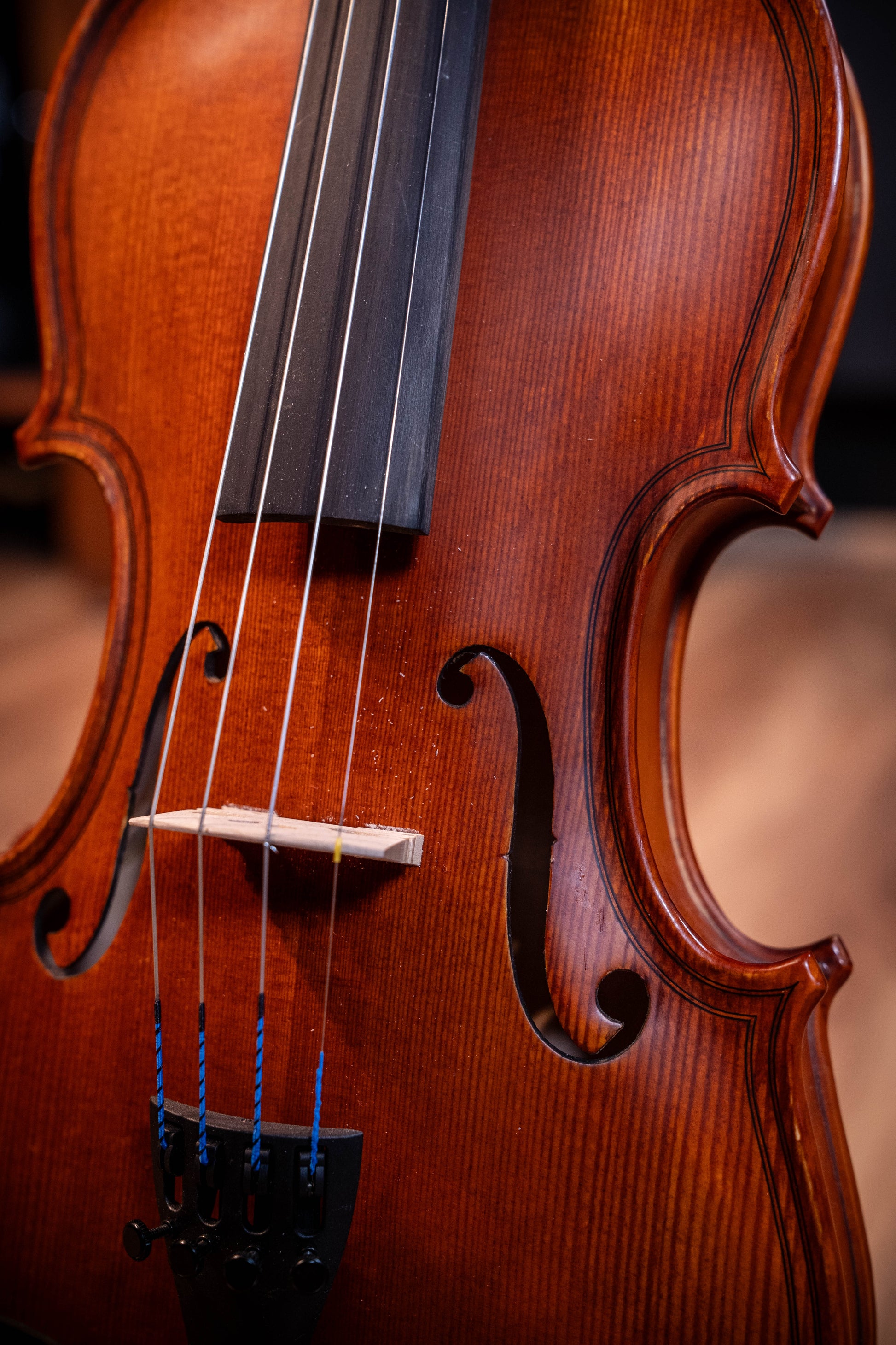 Gliga II 4/4 Violin Outfit w/Double Purfling - Set up w/Violino Strings