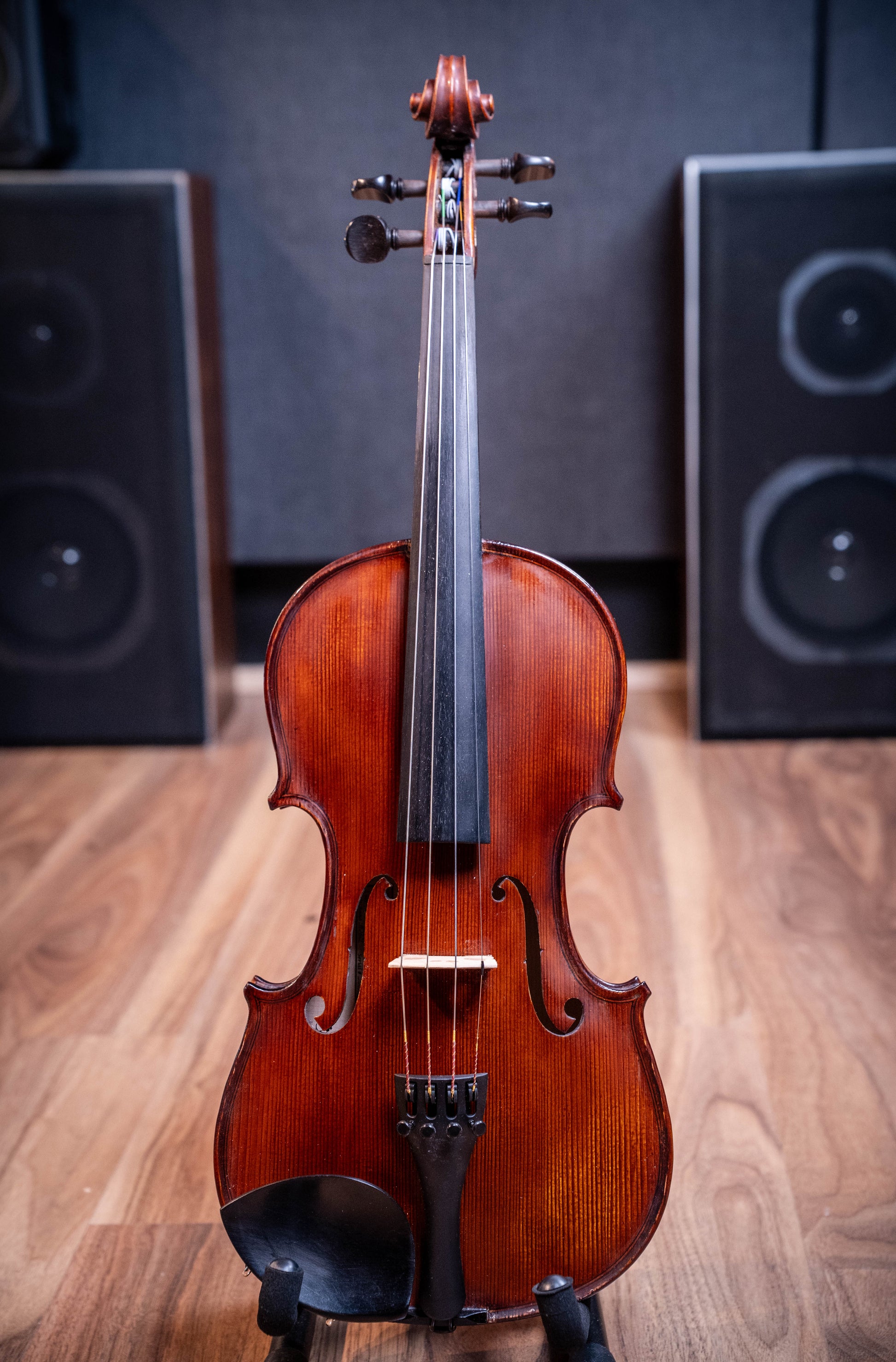 Gliga II Violin Outfit 4/4 - Aged Dark Antique - Set Up w/Opal Gold Strings