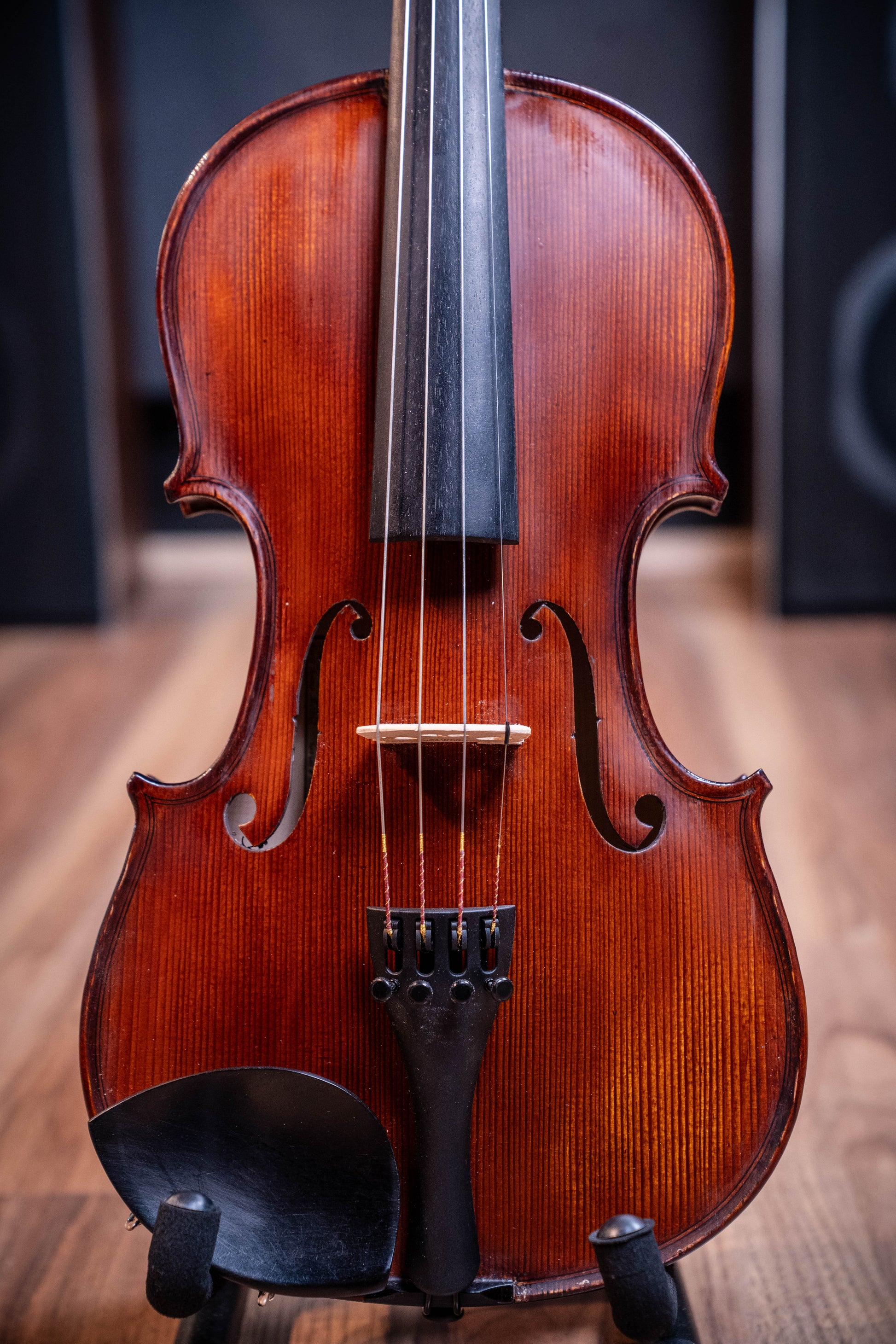 Gliga II Violin Outfit 4/4 - Aged Dark Antique - Set Up w/Opal Gold Strings