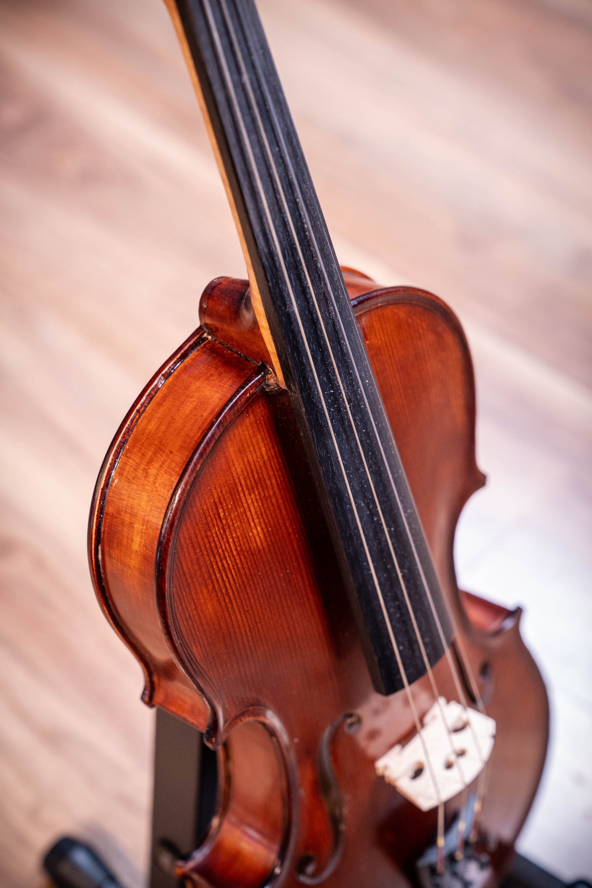 Gliga II Violin Outfit 4/4 - Aged Dark Antique - Set Up w/Opal Gold Strings
