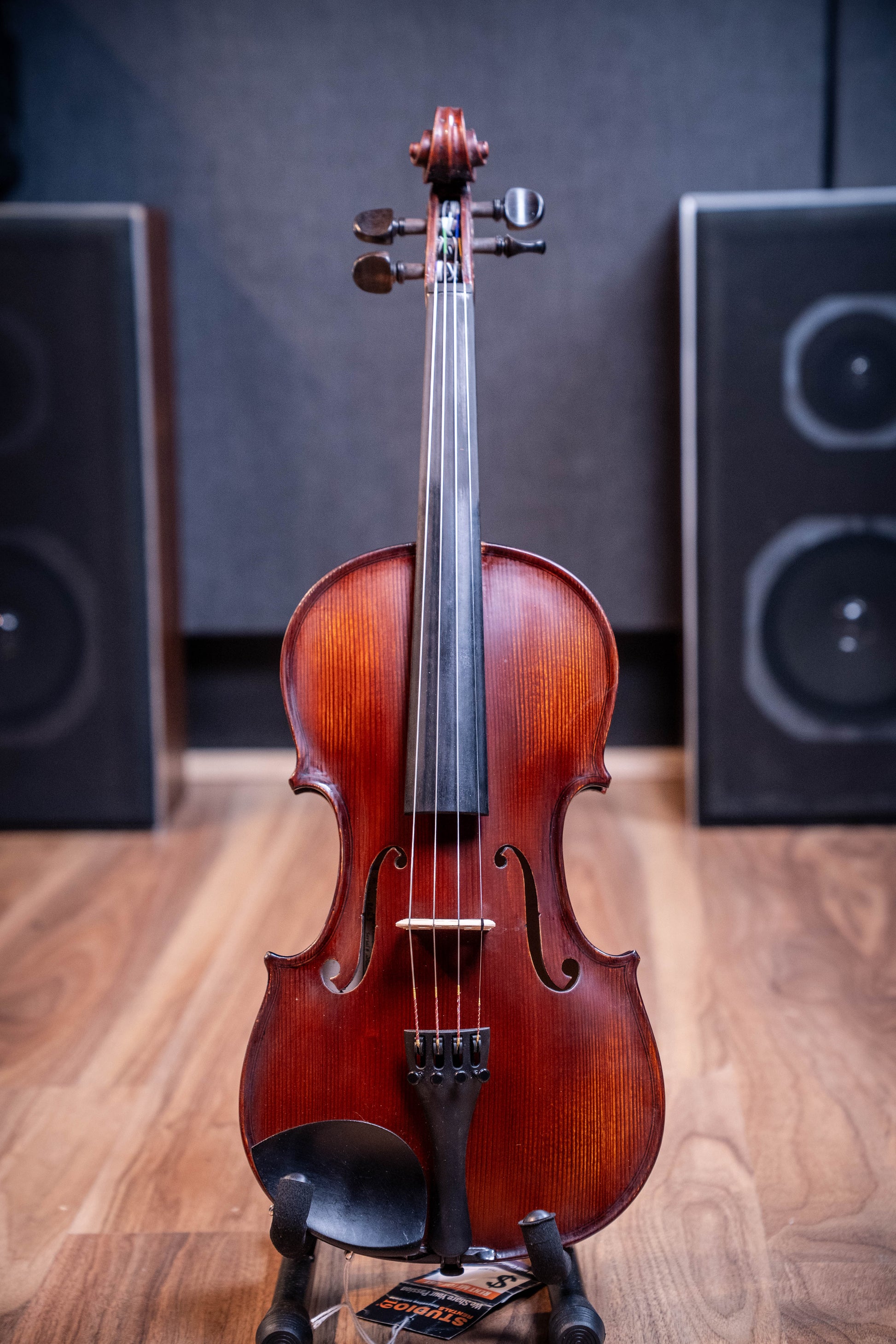Gliga II 4/4 Violin Outfit - Dark Antique - Set Up w/Opal Gold Strings