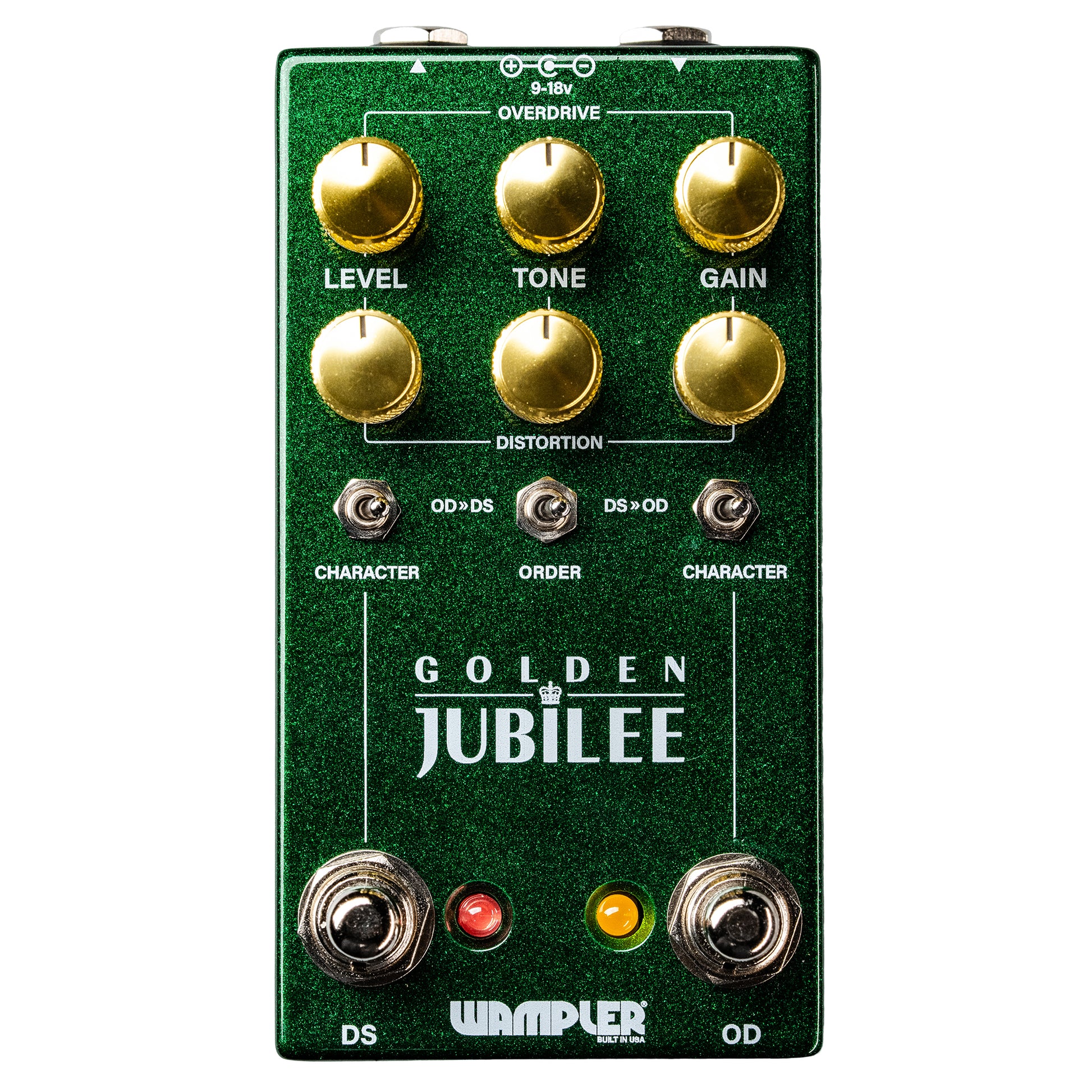 Wampler Golden Jubilee Dual Overdrive / Distortion Pedal
