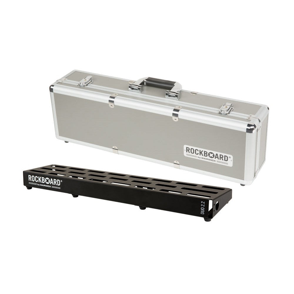 Warwick RockBoard DUO 2.2 Pedalboard w/Flight Case