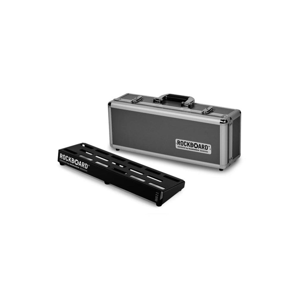 Warwick RockBoard DUO 2.1 Pedalboard w/Flight Case