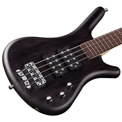 Warwick RockBass Corvette $$ 4-String Bass - Nirvana Black Trans Satin