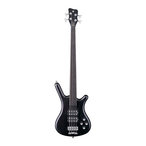 Warwick RockBass Corvette $$ 4-String Bass - Nirvana Black Trans Satin (Fretless)