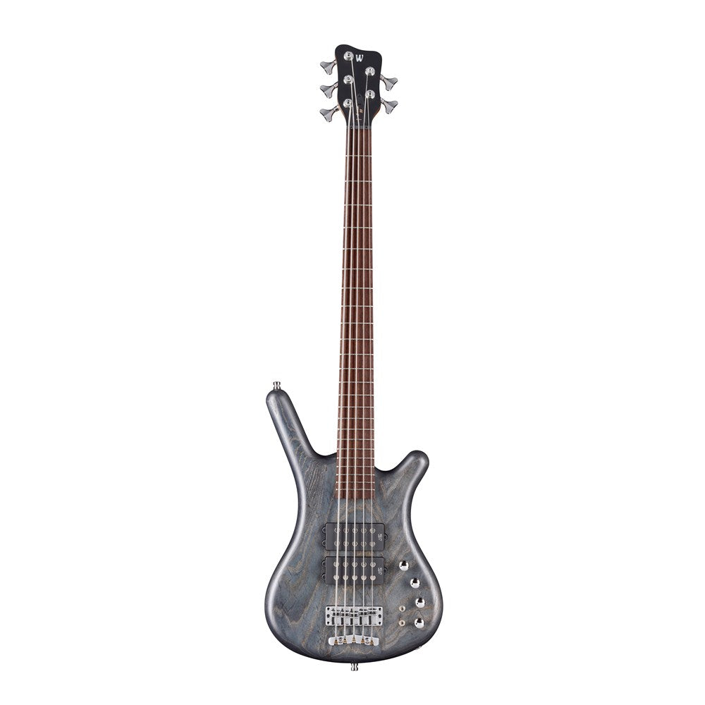 Warwick Teambuilt Pro Series Corvette $$ 5-String Bass w/Gigbag - Nirvana Black Transparent Satin