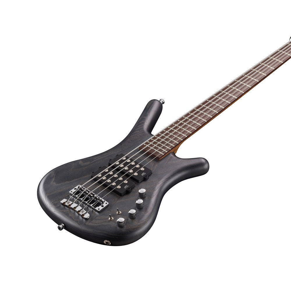 Warwick Teambuilt Pro Series Corvette $$ 5-String Bass w/Gigbag - Nirvana Black Transparent Satin
