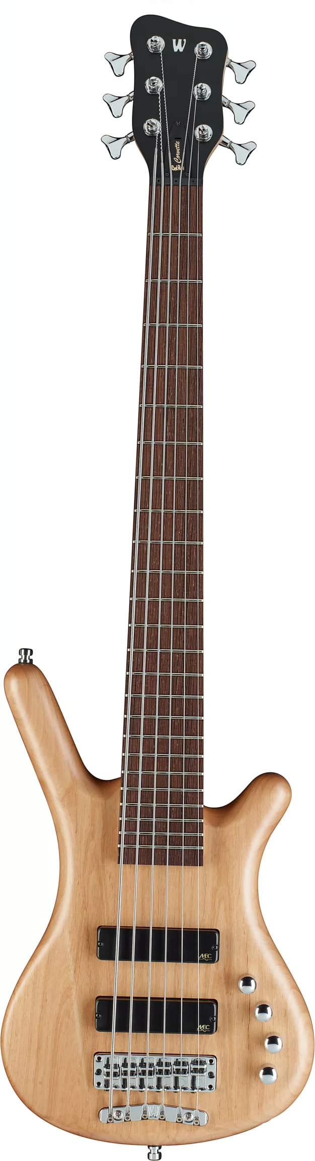 Warwick RockBass Corvette Standard 6-String - Natural Trans Satin