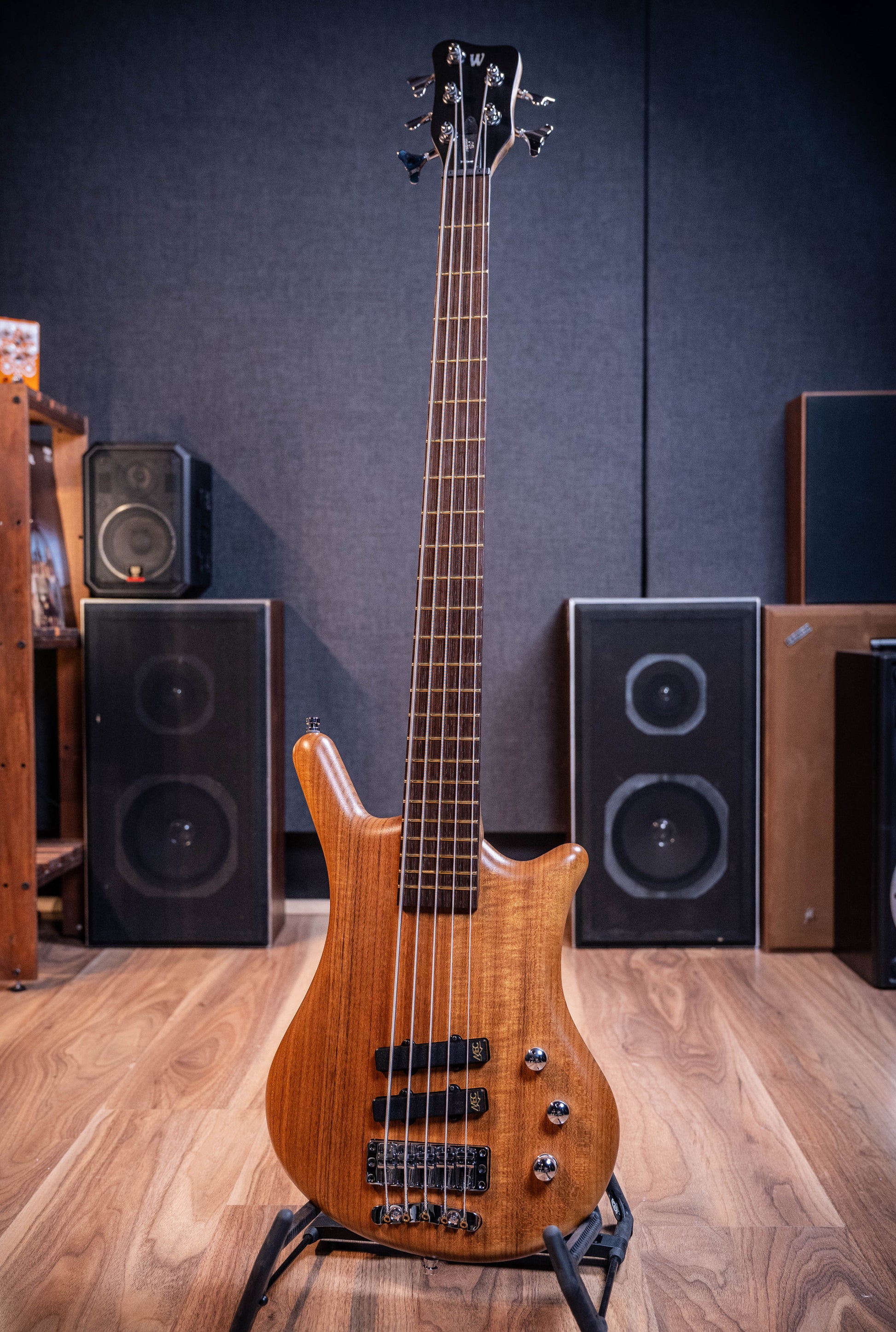 Warwick Teambuilt Thumb BO 5-String Bass w/Gigbag - Natural Transparent Satin