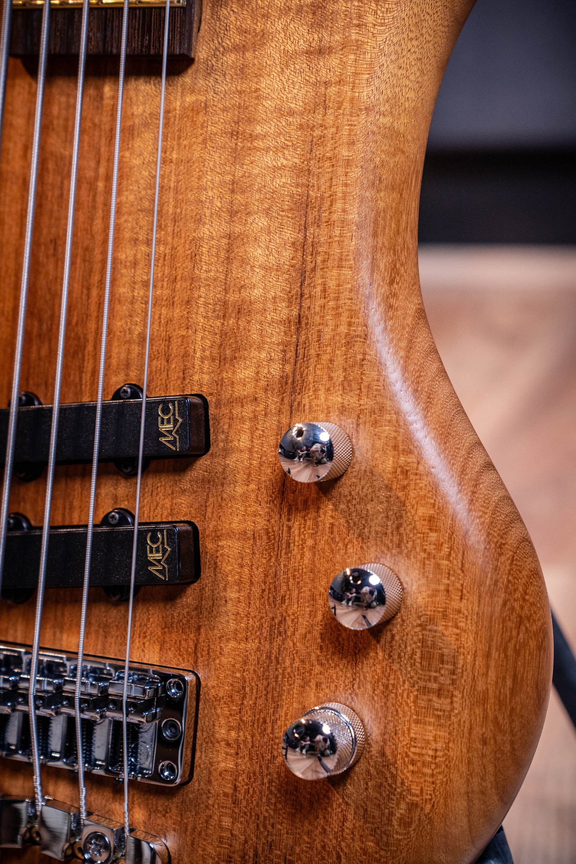 Warwick Teambuilt Thumb BO 5-String Bass w/Gigbag - Natural Transparent Satin