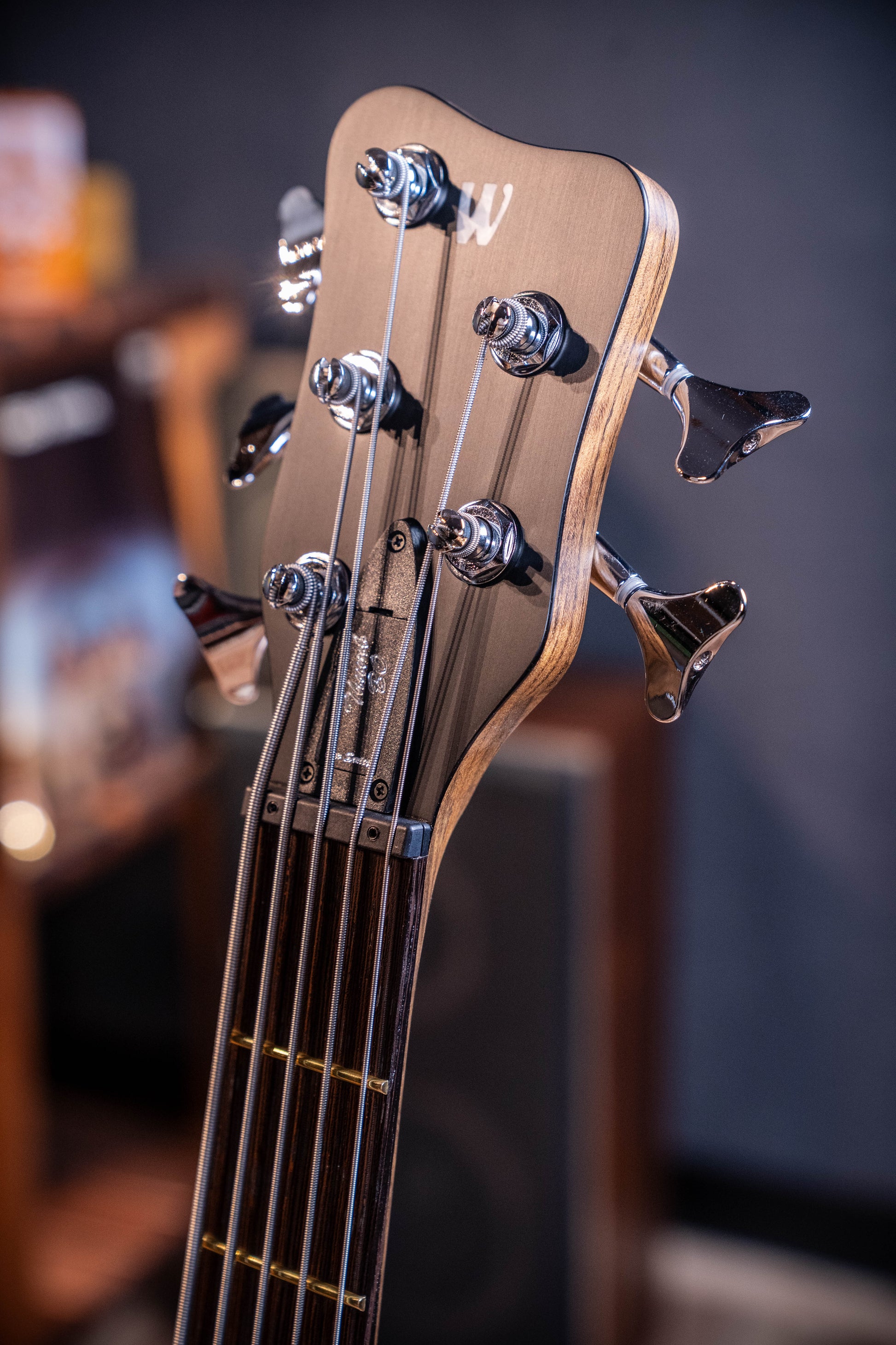 Warwick Teambuilt Thumb BO 5-String Bass w/Gigbag - Natural Transparent Satin