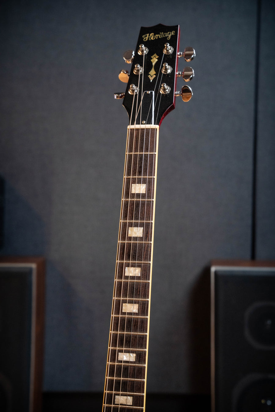 Heritage Custom Shop Factory Special H-530 Electric Guitar w/Bigsby - Vintage Wine Burst