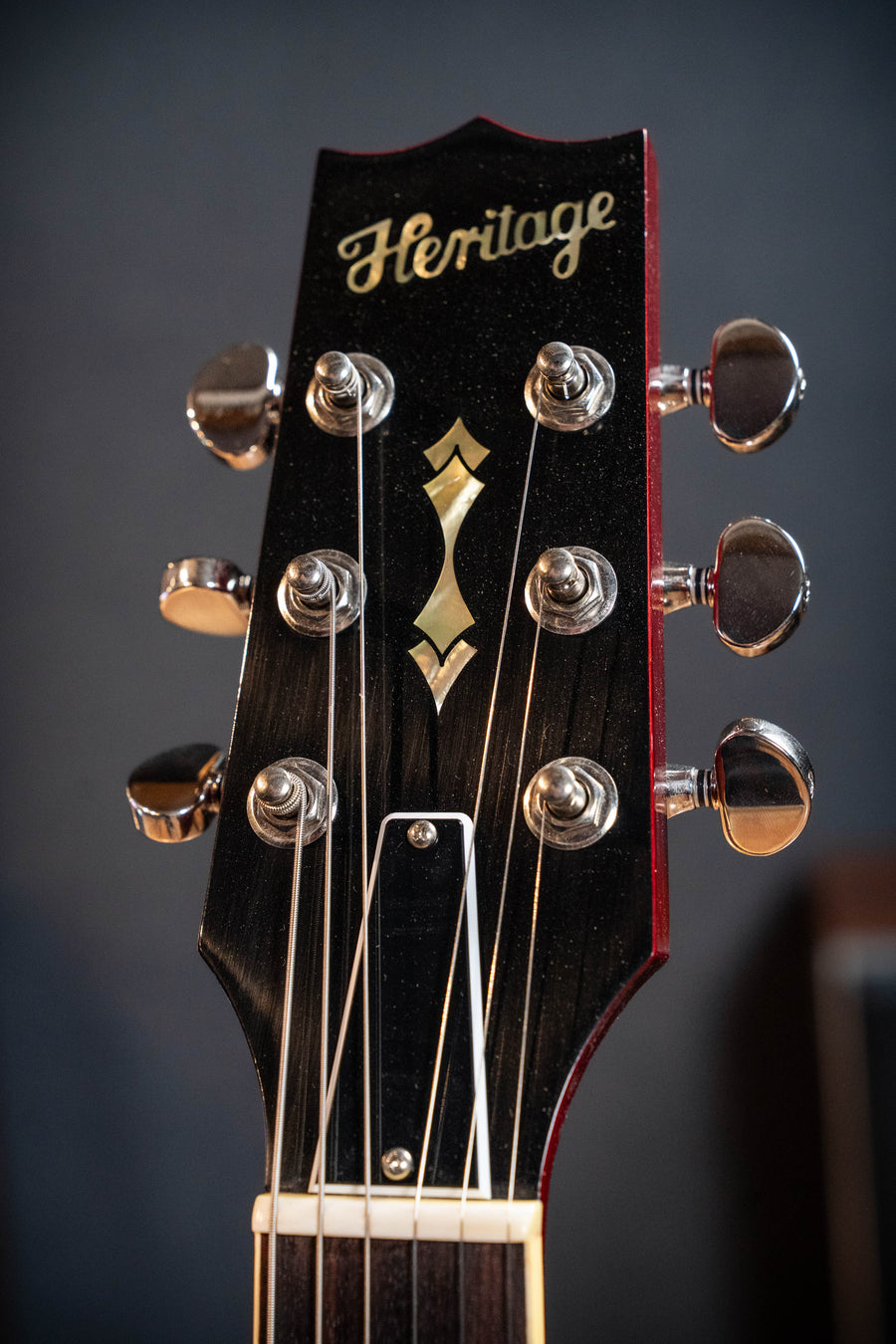 Heritage Custom Shop Factory Special H-530 Electric Guitar w/Bigsby - Vintage Wine Burst