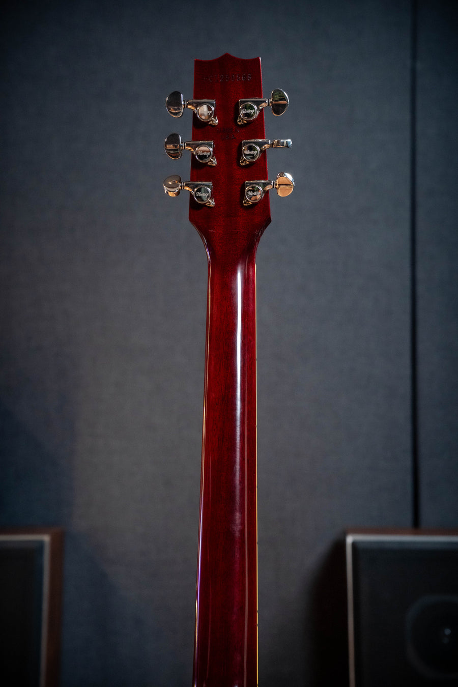 Heritage Custom Shop Factory Special H-530 Electric Guitar w/Bigsby - Vintage Wine Burst