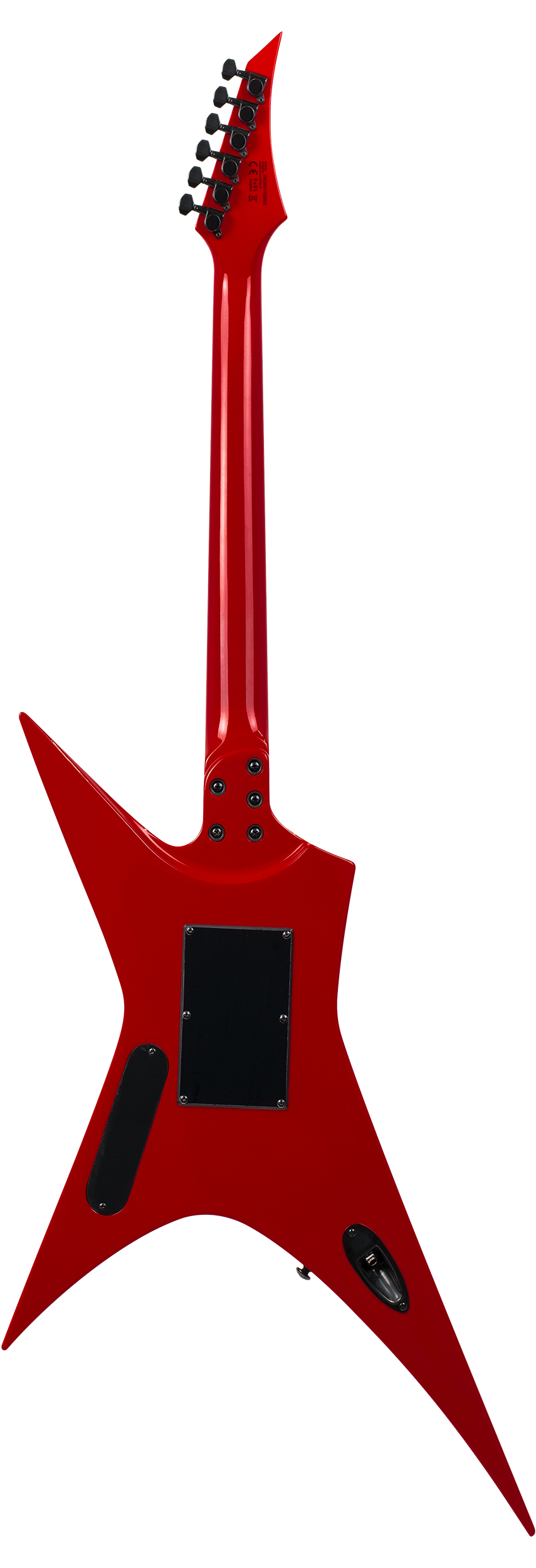 S by Solar XB4.61FRBRG Electric Guitar - Flame Blood Red
