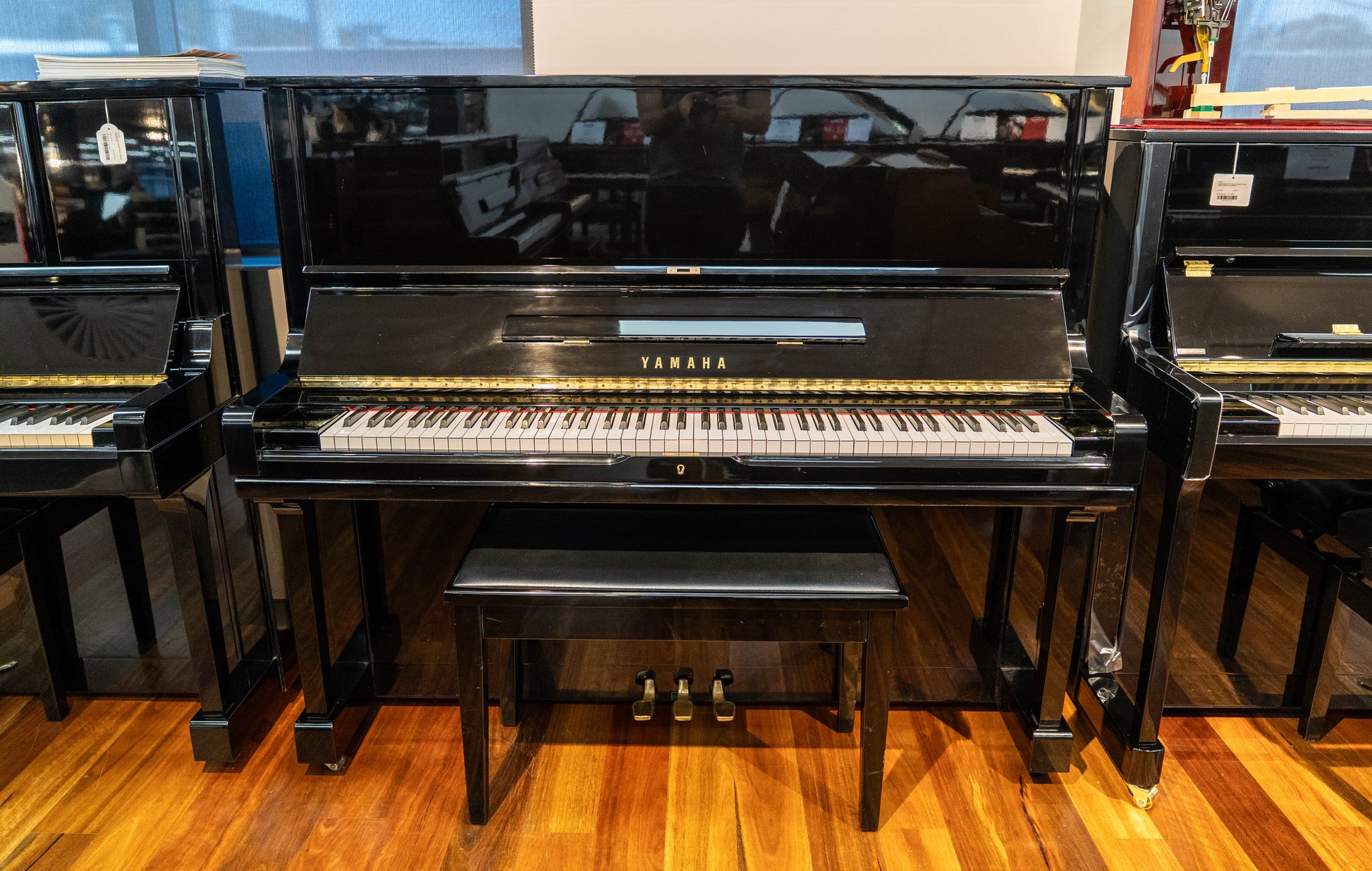 Yamaha U3 Upright Piano w/Stool - Pre-Owned