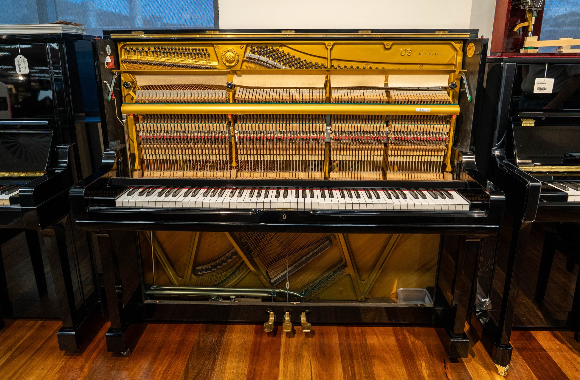Yamaha U3 Upright Piano w/Stool - Pre-Owned
