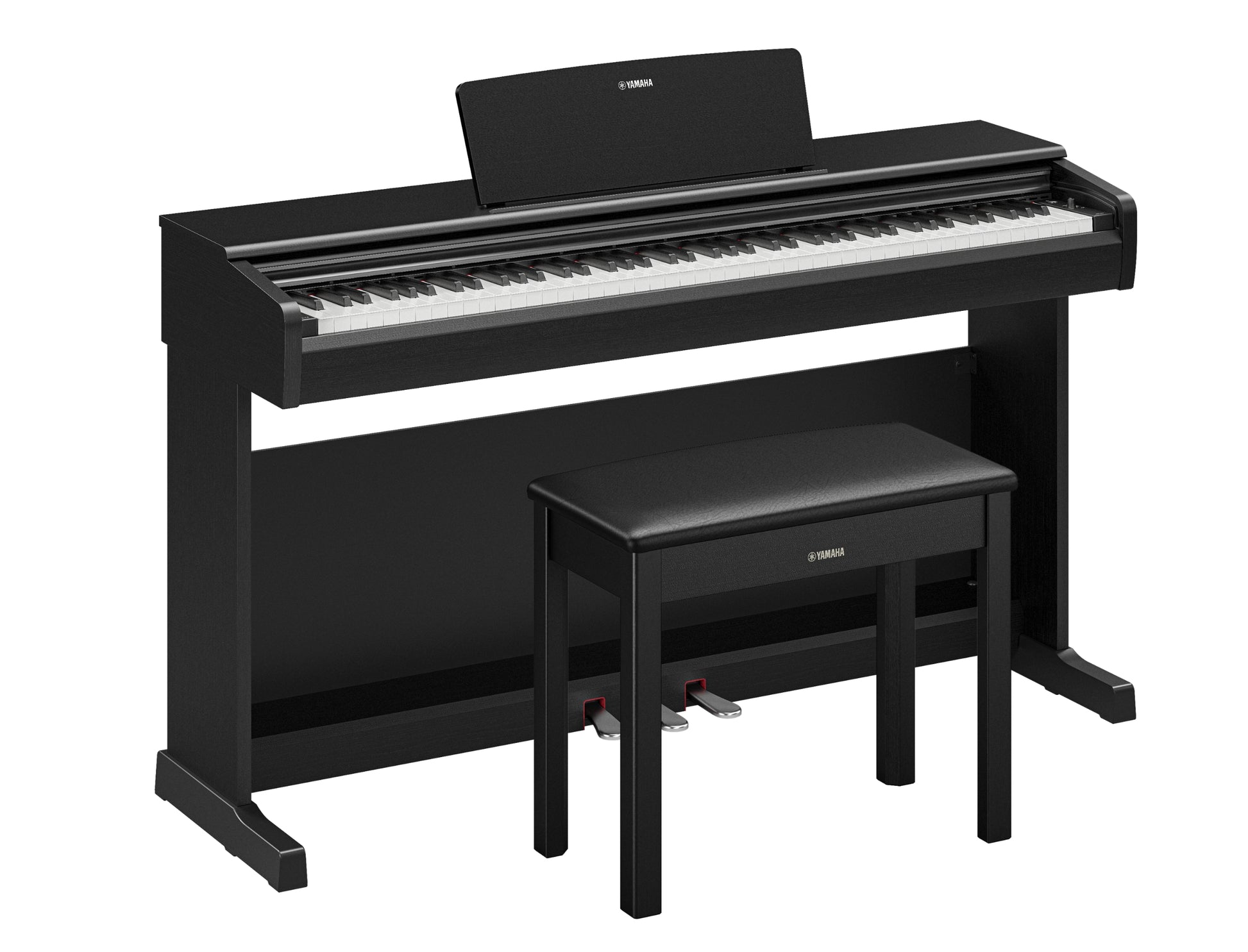Yamaha YDP146B Digital Piano w/Matching Bench - Black