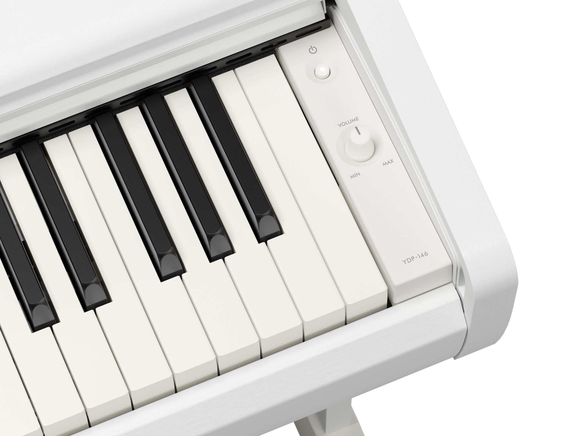 Yamaha YDP146WH Digital Piano w/Matching Bench - White