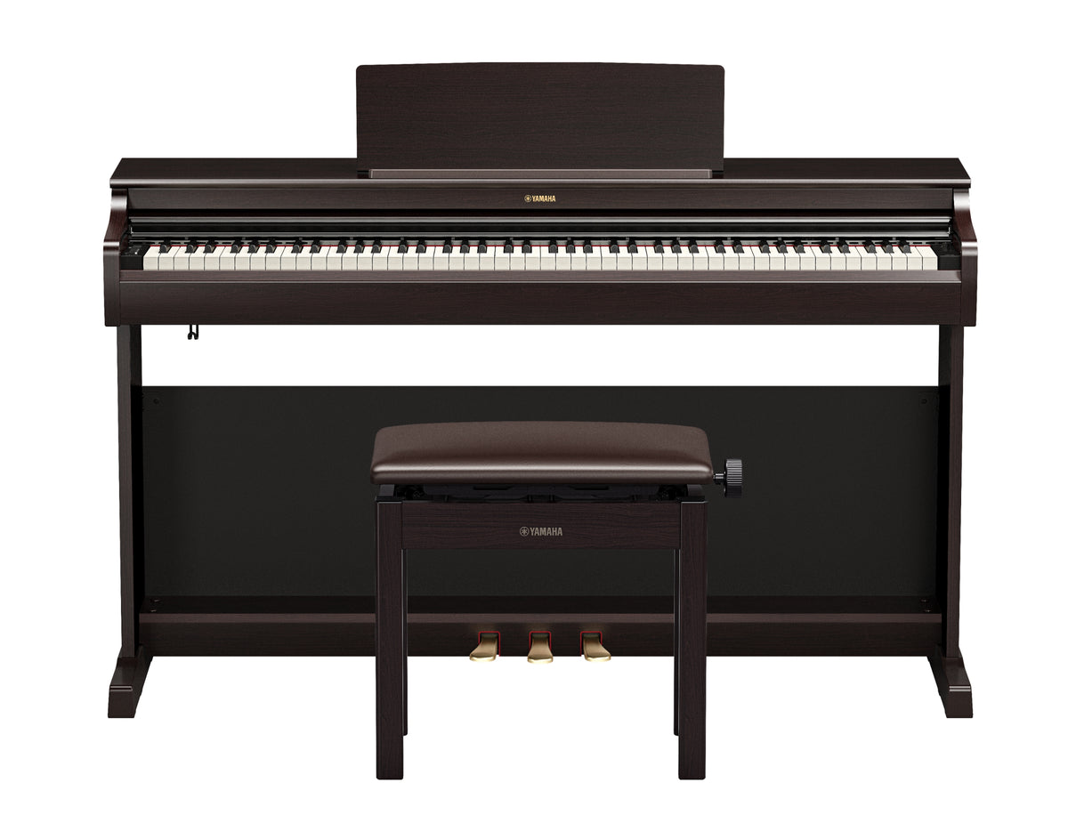 Yamaha YDP166 Digital Piano w/Matching Bench - Rosewood (YDP166R)